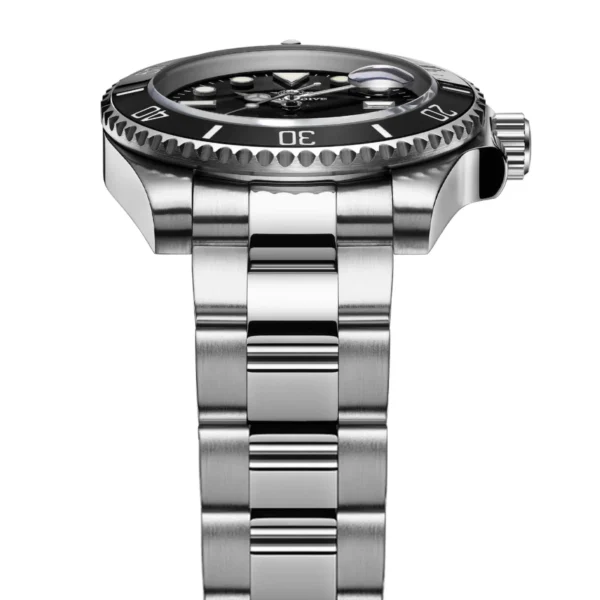 Addiesdive Black Dial Diver's Watch 200M H3QZ (Submariner homeage) - Image 7