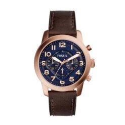 Fossil Pilot 54 Chronograph Navy Blue Dial Watch for Men FS5204