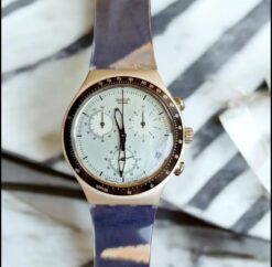 Swatch Irony Chronograph White Dial Men's Watch