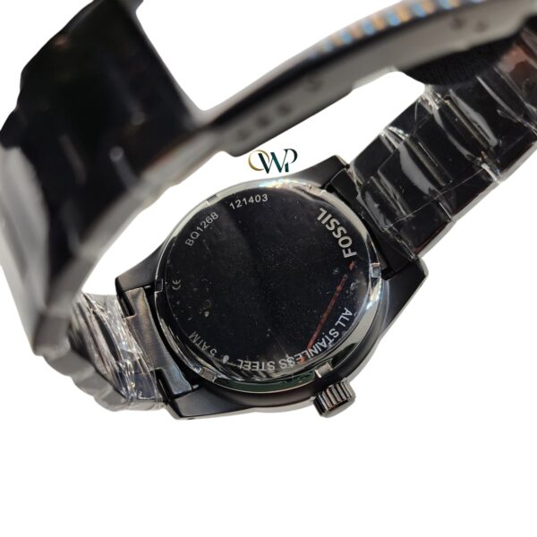 Fossil Men’s Quartz Stainless Steel Black Dial 44mm Watch BQ1268 - Image 8