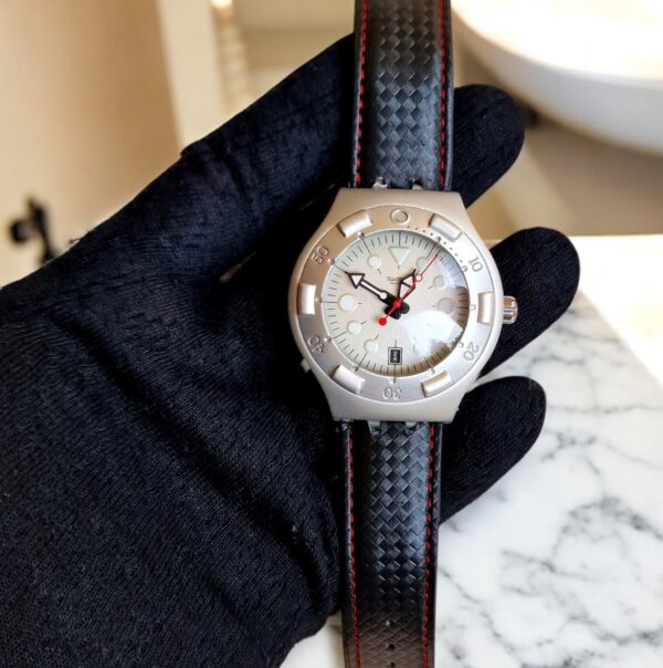 Swatch Diver Men Silver Dial Watch - Image 3