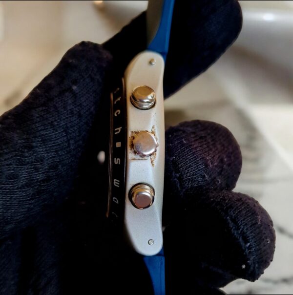 Swatch Irony Men Panda Dial Chronograph Watch - Image 4