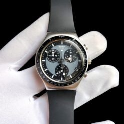 004 Swatch Black Sub-Dials Watch