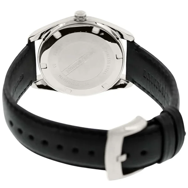 Emporio Armani Sportivo Black Leather Analogue Quartz Men's Watch AR6015 - Image 4