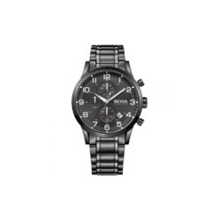 Hugo Boss Men’s Chronograph Stainless Steel Black Watch 1513180