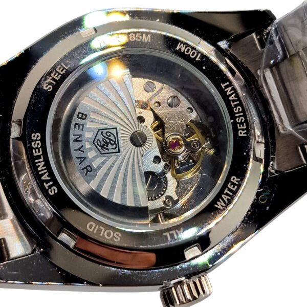 Benyar BY-5185M Yellow Dial Seagull ST6 Movement Automatic Watch - Image 2