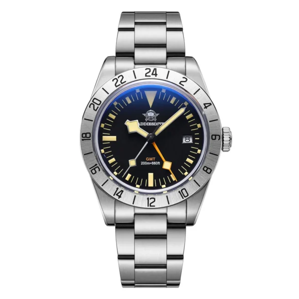 Addiesdive Swiss Ronda 515-24H AD2036 GMT Watch