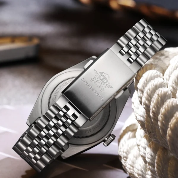 Addiesdive Swiss Ronda 515-24H AD2044 Pepsi Bezel GMT Watch - Image 7