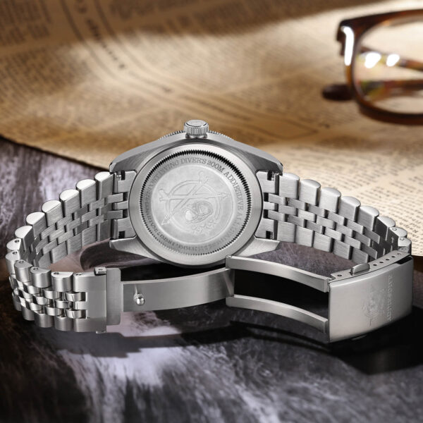 Addiesdive Swiss Ronda 515-24H AD2044 Pepsi Bezel GMT Watch - Image 9