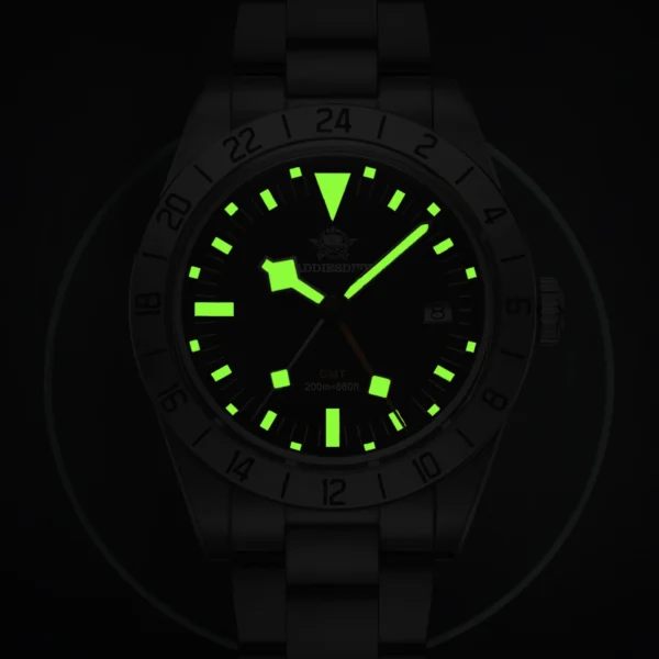 Addiesdive Swiss Ronda 515-24H AD2036 GMT Watch - Image 2