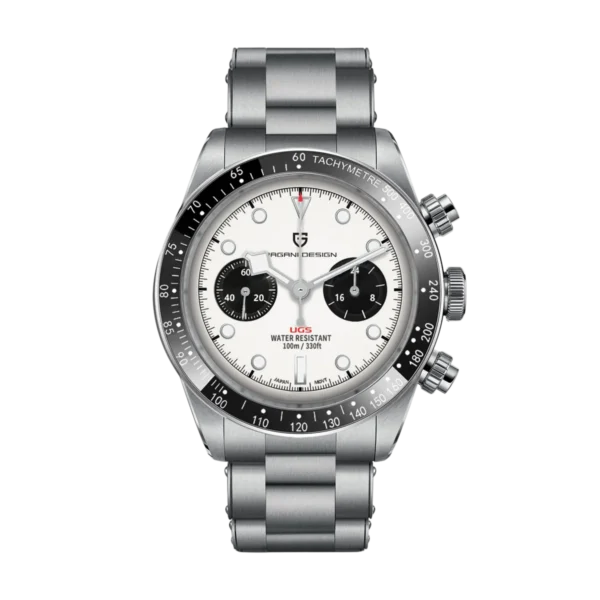 Pagani Design PD1718 Panda Dial Black Sub-Dials Men’s Chronograph Watch