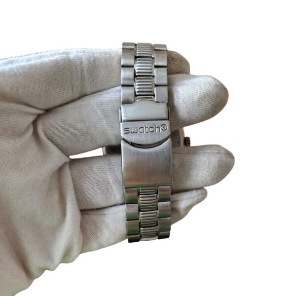 Swatch Irony Grey Dial On Chain Men's Chronograph Watch - Image 5
