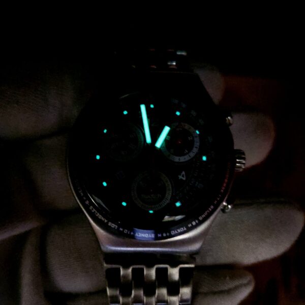 Swatch Irony Restless Men's Chronograph Watch - Image 2