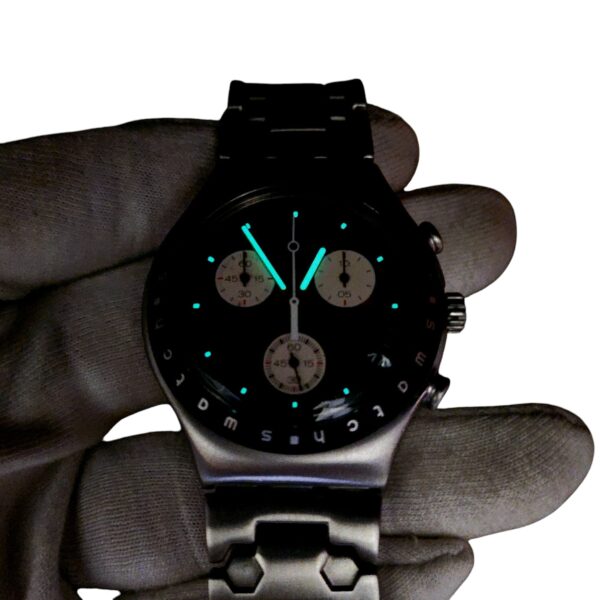Swatch Irony James Bond 007 Limited Edition Men's Chronograph Watch - Image 2