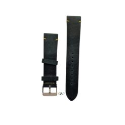 Vera Pelle Italia Orobianco Dark Green Suede Leather Strap 20mm