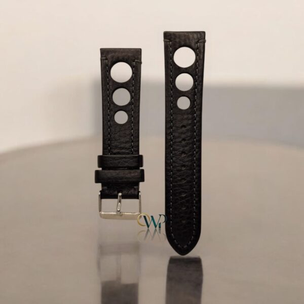 Hirsch Artisan Leather Rally Style Strap 22mm