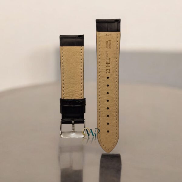 Hirsch Alligator Embossed Duke Leather Strap 22mm - Image 2