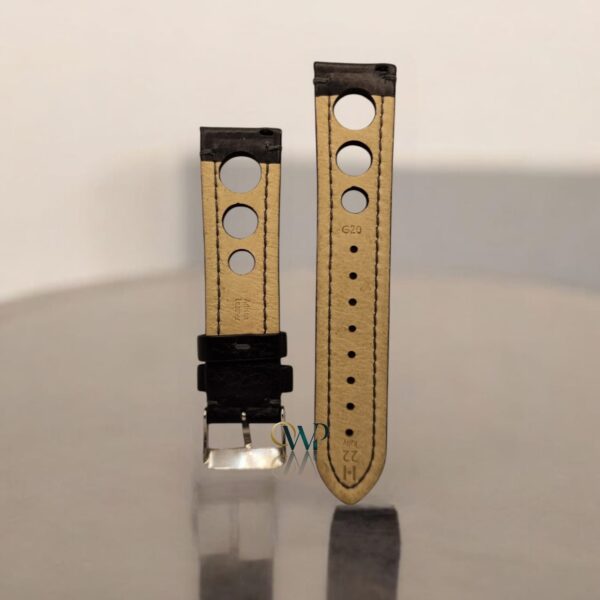 Hirsch Artisan Leather Rally Style Strap 22mm - Image 2