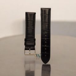Hirsch Alligator Embossed Duke Leather Strap 22mm