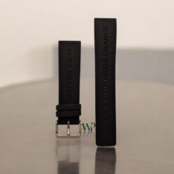 Hugo Boss Orange Black Rubber Strap 22mm