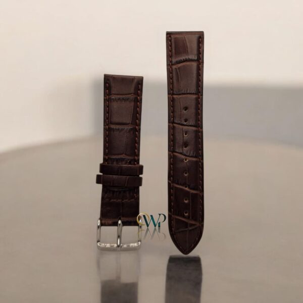 Bexley Dark Brown Leather Strap 22mm