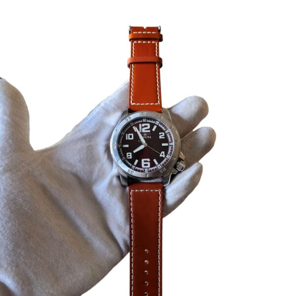 Invicta Specialty 48mm Aftermarkret Strap Brown Sunray Dial 1904 Men's Watch - Image 2