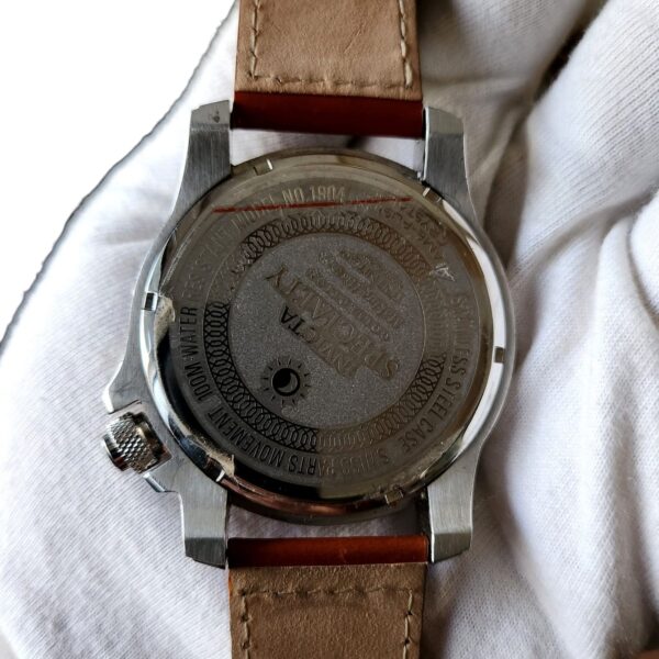 Invicta Specialty 48mm Aftermarkret Strap Brown Sunray Dial 1904 Men's Watch - Image 3