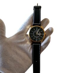 Invicta Force Pilot Black Dial Aftermarket Strap 19260 Men's Watch