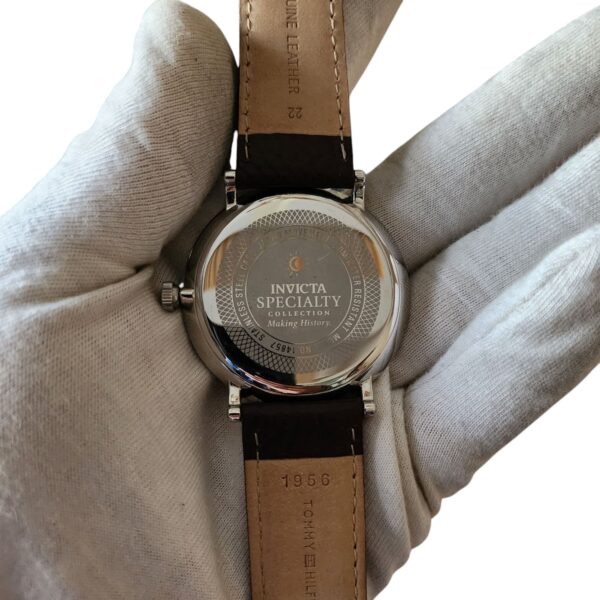 Invicta White Dial Aftermarket Strap 43mm 14857 Men's Watch - Image 3