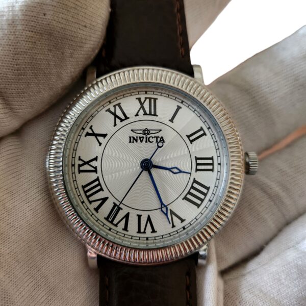 Invicta White Dial Aftermarket Strap 43mm 14857 Men's Watch - Image 2
