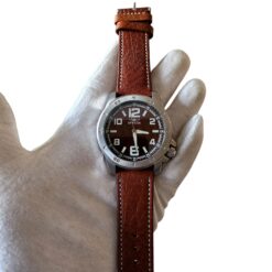 Invicta Specialty Brown Sunray Dial Aftermarket Strap 1904 Men's Watch