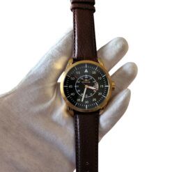 Invicta Force Pilot Black Dial 45mm Aftermarket Strap 19260 Men's Watch