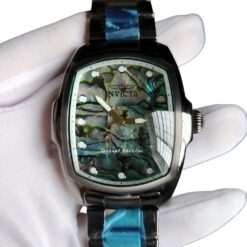 05 Invicta Lupah Special Edition Green Enamel Dial 23214 Men's Watch