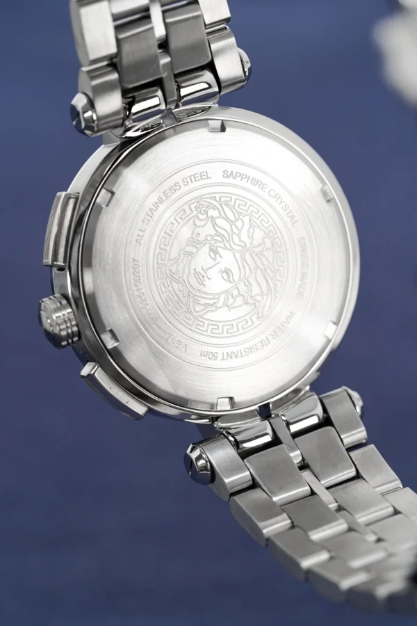 Versace Men's Chronograph Watch Aion Silver VE1D00319 - Image 2
