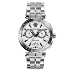 Versace Men's Chronograph Watch Aion Silver VE1D00319