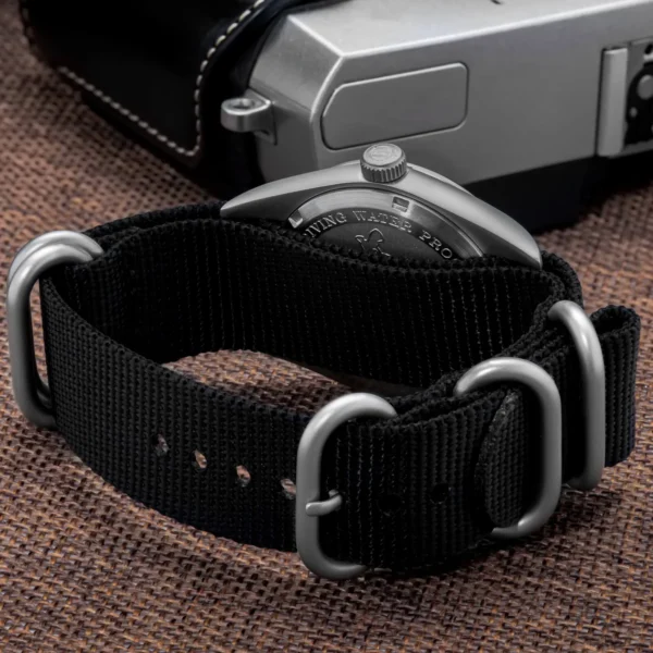 Addiesdive AD2079 Retro Pilot Field VH31 Black Dial Watch - Image 6