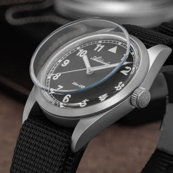 Addiesdive AD2079 Retro Pilot Field VH31 Black Dial Watch - Image 5