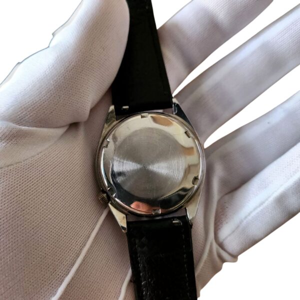 Seiko 5 Red Wine Dial Automatic 6319A 1980's Vintage MOD Watch - Image 6