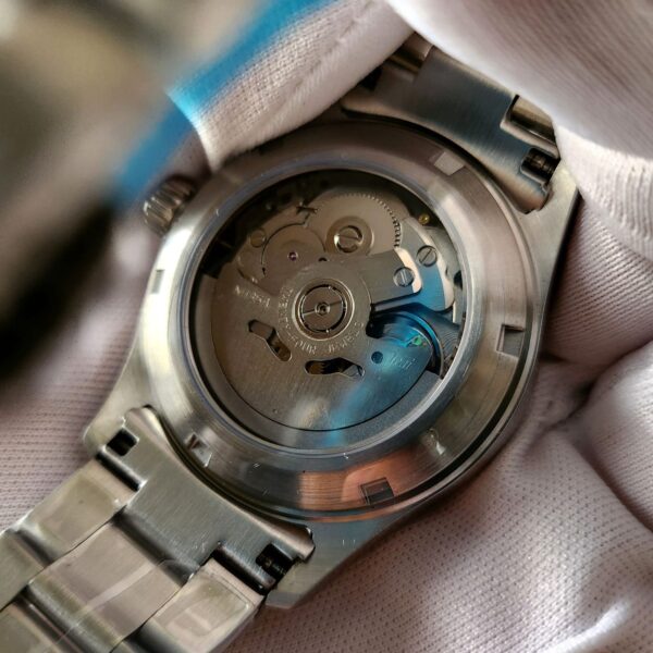 Tandorio NH35 Automatic Blue Pearl Dial Watch - Image 2