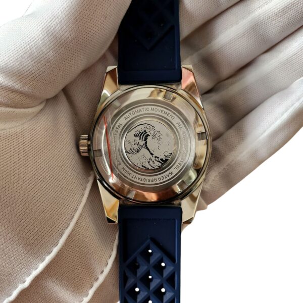 Tandorio 62MAS Diver NH35 Automatic Blue Dial Watch - Image 6