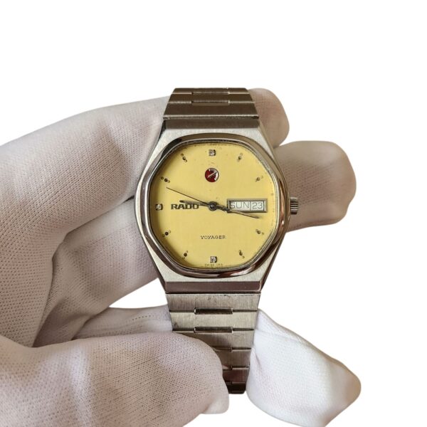 Rado Voyager Champagne Dial 293914781970's Vintage Watch - Image 2