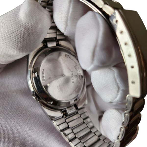 Seiko 5 7009-316J White Railway 36mm Dial 1980's Vintage Watch - Image 4