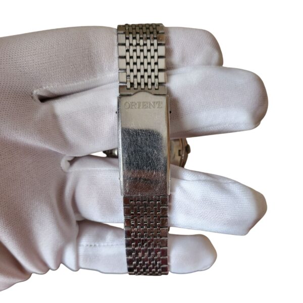 Orient Crystal Grey 37mm Dial 1970's Vintage Watch - Image 7