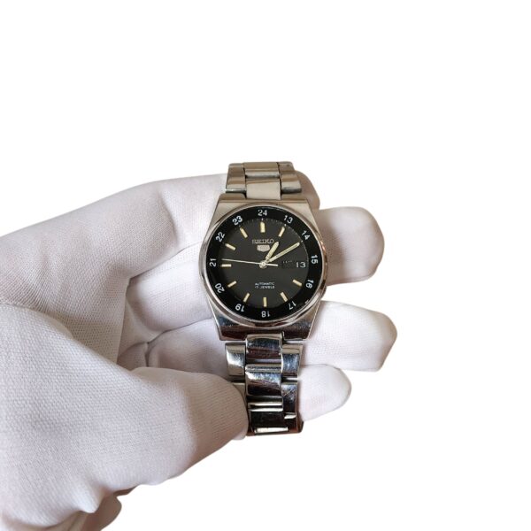 Seiko 5 1D3028 Black Railway 36mm Dial 1960's Vintage Watch - Image 2