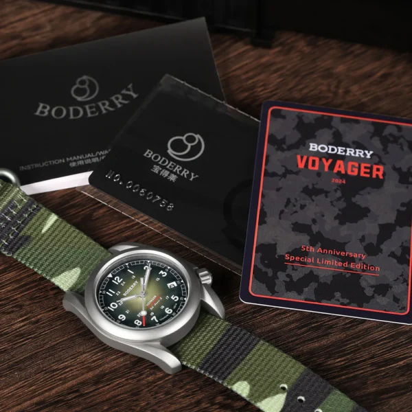 Boderry VOYAGER 5th Anniversary Special Limited Edition 888 Pieces Watch - Image 9