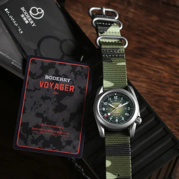 Boderry VOYAGER 5th Anniversary Special Limited Edition 888 Pieces Watch - Image 3