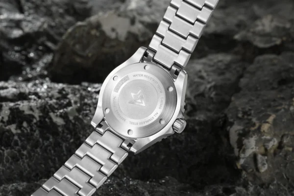 Cadisen C8232M Aqua Diver Black Dial 40mm NH35 Mechanical Watch - Image 3