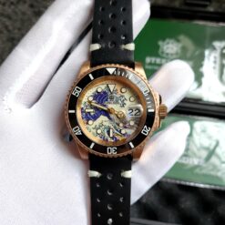 Steeldive NH-35 SD1953-SJ CUSN8 Special Kanagawa Dial Bronze 300M Watch