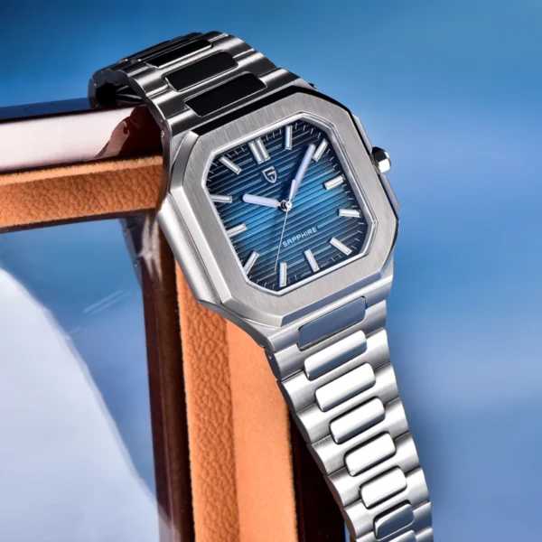 Pagani Design PD YS-019 Seiko VH-31 Navy Blue dial Watch - Image 3