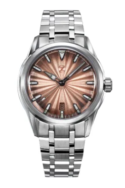 001 Zelos Helica Salmon CNC Guilloché Limited Edition